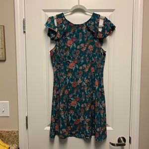 xhilaration paisley print dress